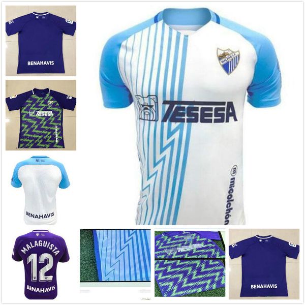 

20 21 malaga soccer jerseys malaga 2020 2021 k. bare jersey juanpi adrian football shirt juankar camiseta de futbol cf juande mens thailand, Black;yellow