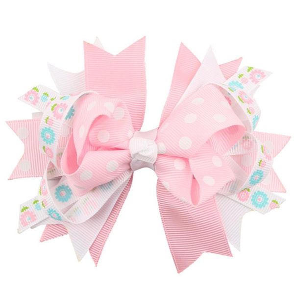 

2 шт. детские девушки лук цветок маленькие барти новорожденные милые рождественские шпильки головные уборы детские волосы клипы голова волос, Slivery;white