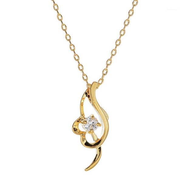 

korean version fashionable temperament sweet romantic zircon pendant female/girl wedding party jewelry gifts d-0291, Bronze;silver