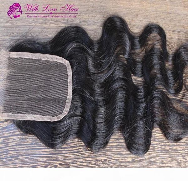 

6a stock 3.5*4 virgin brazilian hair body wave swiss lace front lace closure middle 3 part closure bleach knot ng, Black;brown