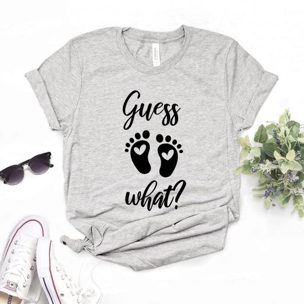

guess what foot print print women tshirt cotton hipster funny t-shirt gift lady yong girl tee 6 colors drop ship zy-499, White