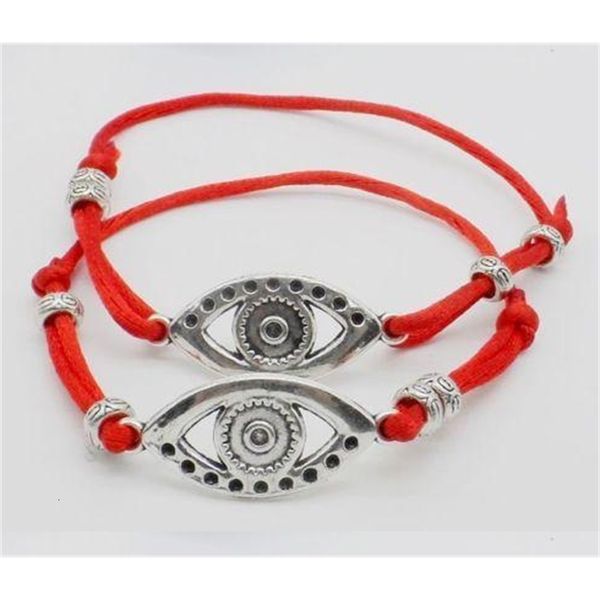 

red hamsa string evil eye lucky 50pcs cord adjustable bracelet new
