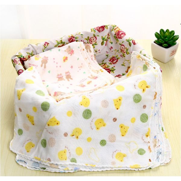 

1 5 pcs cotton newborn infants towels soft square towel baby children kids face towel handkerchief wipe towels dropship f bbyneq