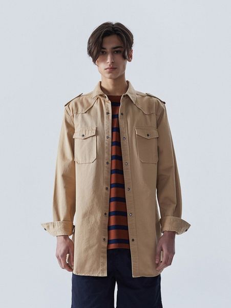 

men slogan graphic flap pocket jacket w1qy#, Black;brown