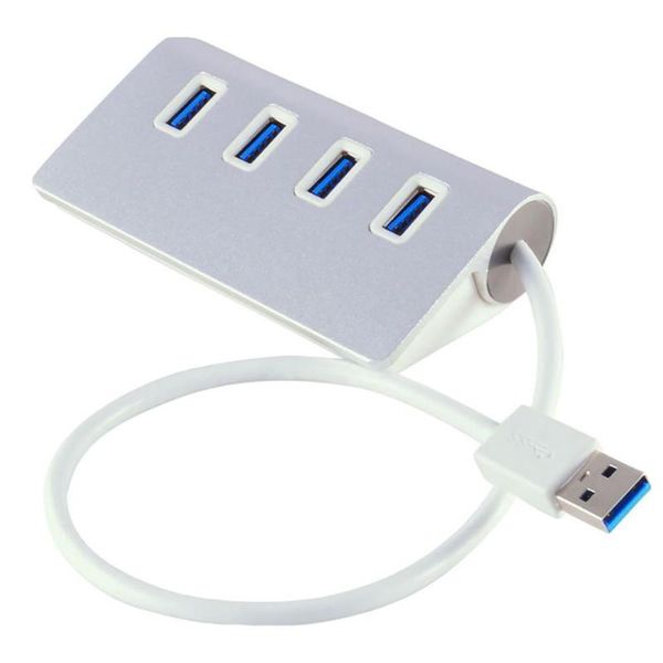 

4 ports usb 3.0 hub splitter adapter mini portable multiple ports usb distributor connector high speed for hard drive laptop