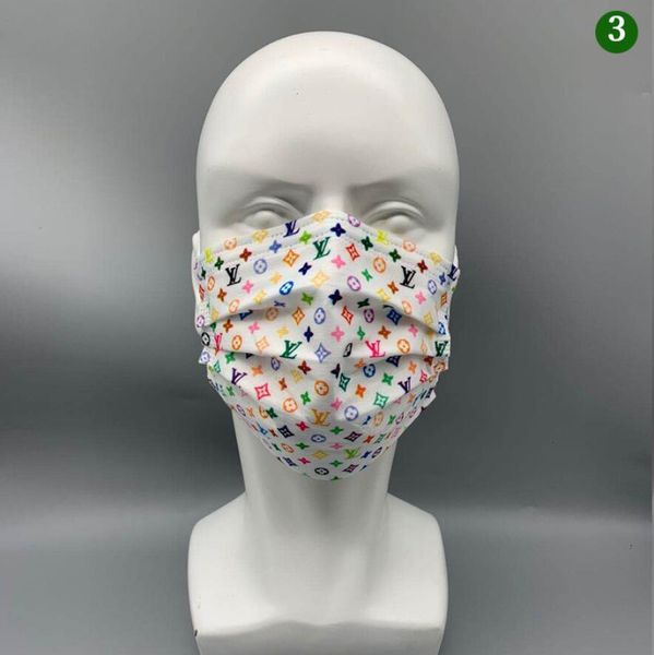

brand 38 designer anti-dust style new multicolor protective men women disposable face mask man woman pbt