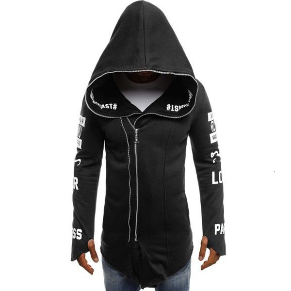 

2021 new autumn winter hoodies boys casual streetwear outwear male solid color hoodie jacket men clothes hooded coat 71z9, Black