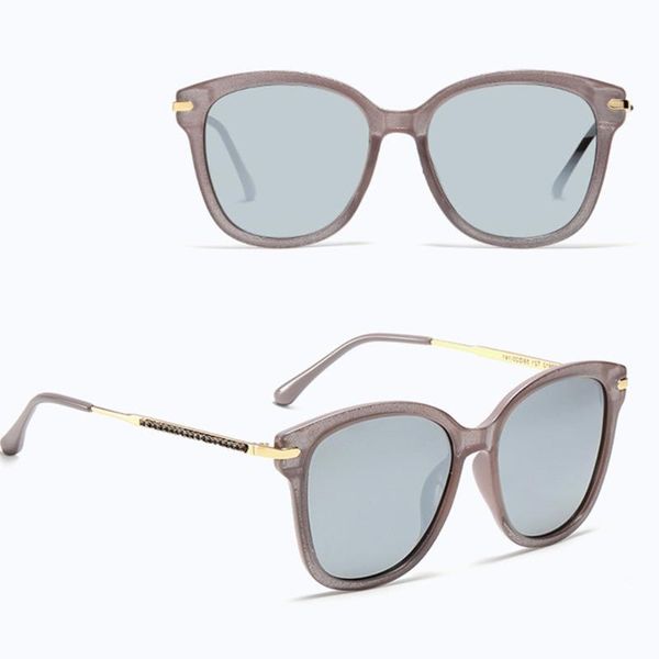 

sunglasses yeckpowo polarized retro glasses luxury eyewear lady brand designer sun feminine zonnebril, White;black