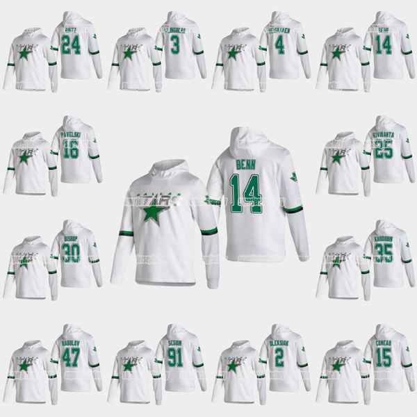 

dallas stars 2021 reverse retro tyler seguin jamie benn kiviranta miro heiskanen john klingberg alexander radulov pysyk pavelski hoodie, Black;red