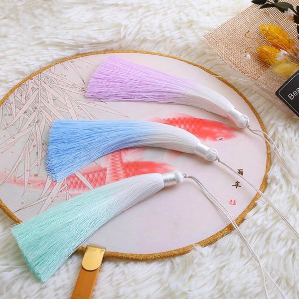 

5 шт. высокое качество светло-цвет закладка silk tassels diy занавес сумка сумка craft поставляет классический стиль кисточкой подвеска 13 с