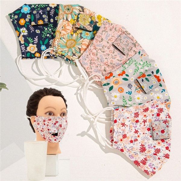 

adults dustproof drinking 5 drink styles washable straw mask reusable protective earloop face cover wholesale dhd289 dwub#