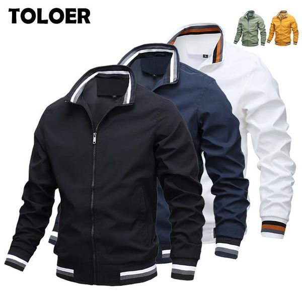 

fashion men jacket men's casual bomber flight jackets autumn pilot coat white army green cargo jackets 2020 streetwear1, Black;brown