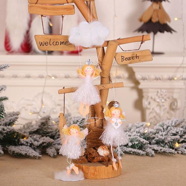 

qifu christmas angel pendants merry christmas decorations for home christmas 2019 hanging ornaments navidad happy new year 2020 wmtqfk