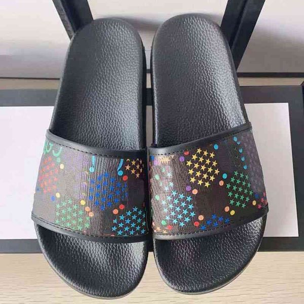 

sandals sell classic slipper well rubber slides floral brocade men women fashion slippers red white gear bottoms casual by shoe10 1-96 d5ir, Black