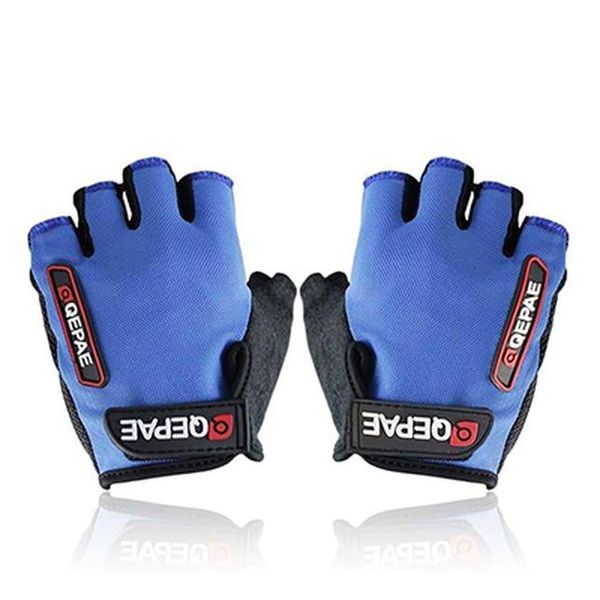 

велоспорт перчатки наполовину пальцев гель для амортизации pad lycra guantes ciclismo дышащий открытый мотоцикл велосипедные перчатки велоси, Black