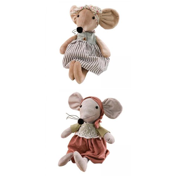 

2-4pc lovely plush toys stuffed mouse animal dolls toys gifts