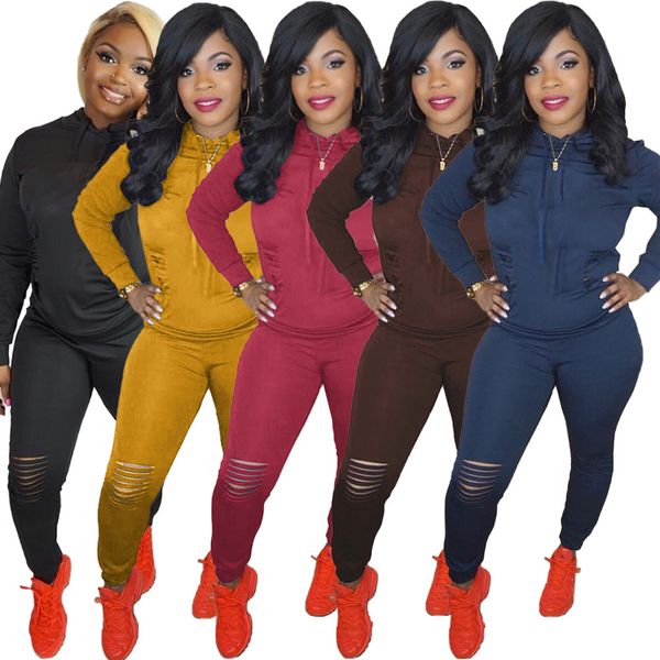 

2020 new women two piece set sports suit female high waist long pants burnt flower tracksuit fashion spring autumn women clothing, Gray