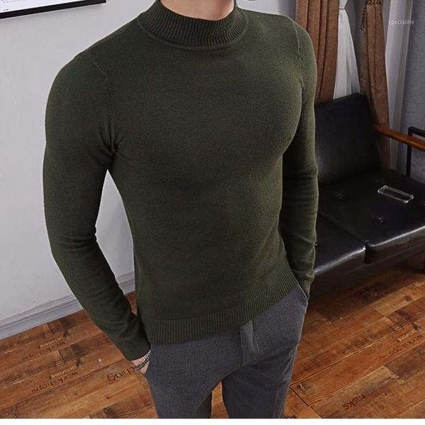 

fashion casual turtleneck pullovers sweater man winter knitting pullovers long sleeve knitted solid man jacket warm h6281, White;black