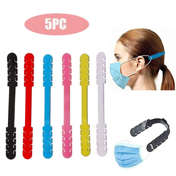 

5шт ушной защитник для защиты от удлинительной маски ремешок для удлинения защитите уши от затяжки можно отрегулировать, чтобы соответствова