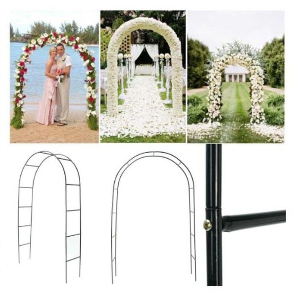 

iron wedding arch decorative garden backdrop pergola stand flower frame for marriage birthday wedding party decoration diy arch