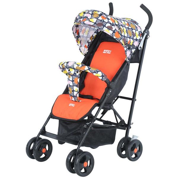 

baby stroller can sit and lie portable foldable absorber baby children push umbrella car