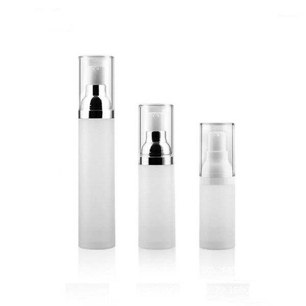 

selling 15ml 30ml 50ml empty emulsion vacuum bottle frosting lotion bottle container packaging 20pcs/lot1