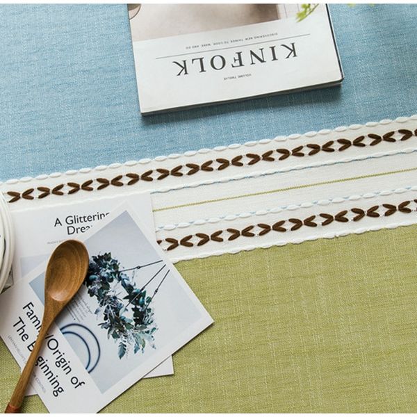 

stripe rectangle linen tablecloth para casa dining table cover table cloth tafelkleed for kitchen l wedding festival party f wmthos