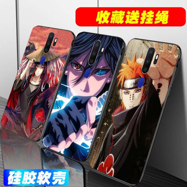

qaoppoa11 mobile phone shell naruto a1lx silicone a9xiao organization a83 cartoon weasel a1 hemmed blood eye wheel k1 sasuke r15x soft she