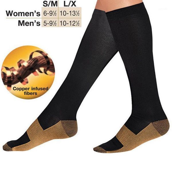 

new fashion design 4pc compression socks are for running sports stockings size socks1, Black