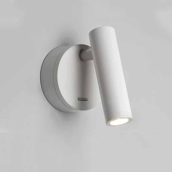 

wall lamp bedside bedroom modern minimalist can rotate with switch warm guest room reading el