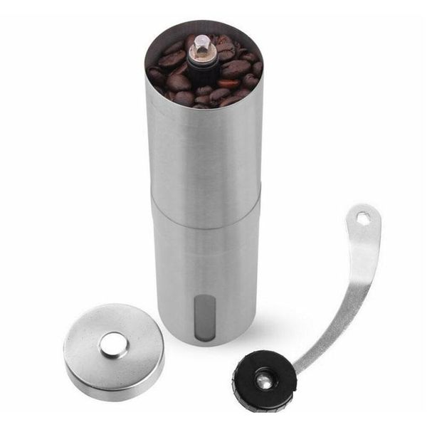 

30pcs coffee grinder manual coffee maker meat gorn 304 stainless steel burr mill grinders ceramic corn grinding grai jllbcy dhsybaby
