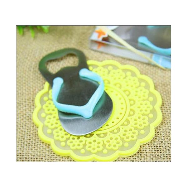 

4m*9cm halloween wedding party favor gift household supply flop beach thong bottle openers slippers design bee jlltbq bdebag