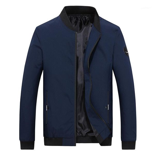 

new men's jacket autumn spring fashion baseball jackets male solid color casual slim fit coat clothing large size m~4xl outwear1, Black;brown