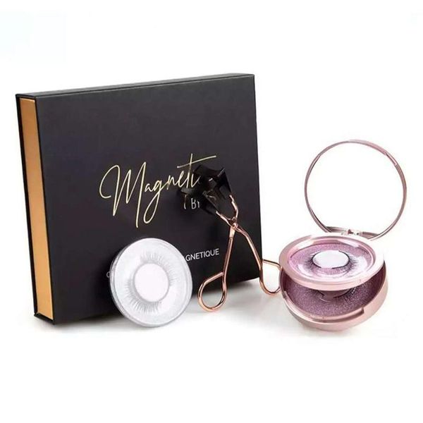 

false eyelashes magnetic eyelash kit reusable fluffy 3d mink lashes natural look for women handmade zgood