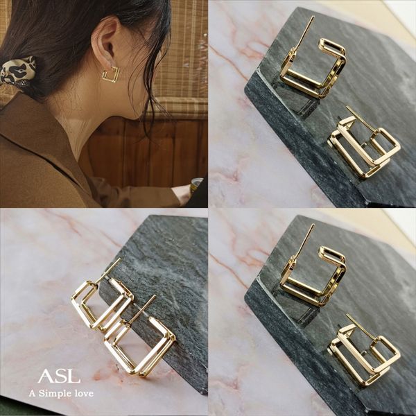 

fzps jewelry flower stud earring for pandora owl dangle earring european cute girl flower rainbow colorful cubic zirconia tiny, Golden