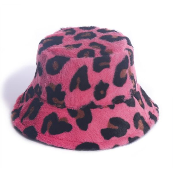 

2020 красный рыбац-шляпа женская осень и зима леопард кролика рыбака шляпа все-матча все-матча ведры для путешествий шляпы моды trend jlldzk, Black;white