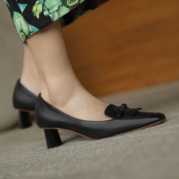

2020 high-heeled two inches shoes high heels for women 2asl, Black