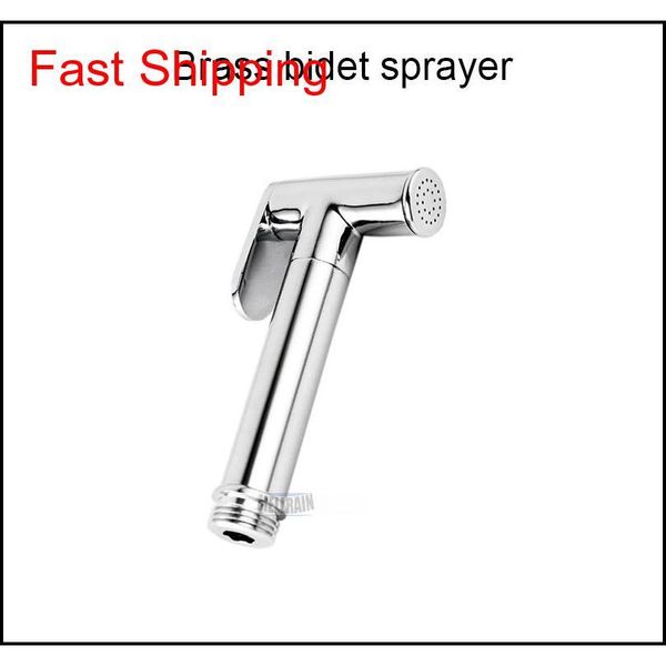

toilet hand held bidet sprayer kit brass chrome plated spray head with hose & t-a jllmzk eatout