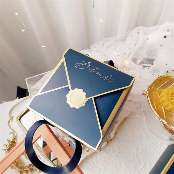 

стобаг 5 шт. бронзированная защитная бумажная коробка кожаная портативная веревка шоколадные конфеты упаковки день рождения новогоднее подар