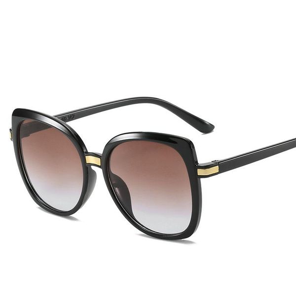 

sunglasses 2021 cat eye women tinted color lens vintage shaped sun glasses female eyewear blue brand designer, White;black