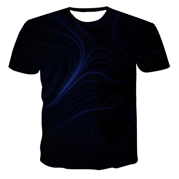 

new 3d printed round neck short sleeve men's fashion casual t-shirt, White;black