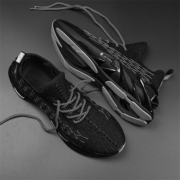 

popular trend running shoes for men outdoor blade men's sneakers reflective man jogging sports athletic comfortable walking 44
