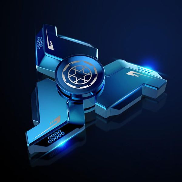 

titanium metal hand spinner edc fidget hand spinners autism adhd finger toy hobbies для взрослых spinners focus сброс стресса e h wmtoss