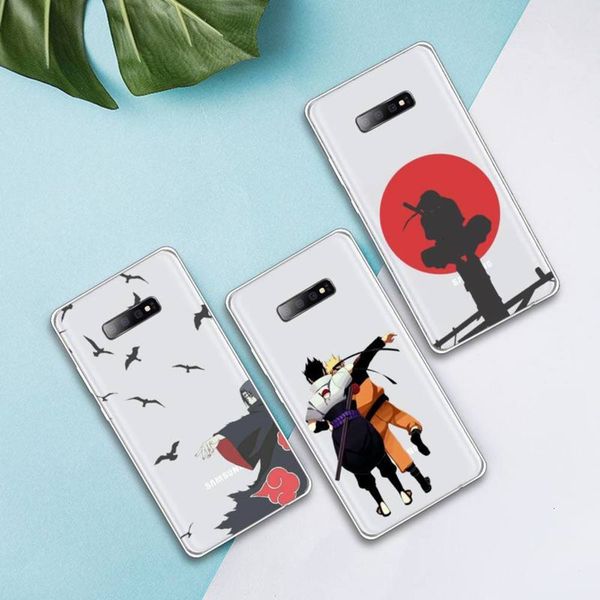 

naruto nakamura sasuke animated mobile phone transparent shell samsung galaxy s 57 8 9 2015 20 edge plus 10 e lite 20194fre