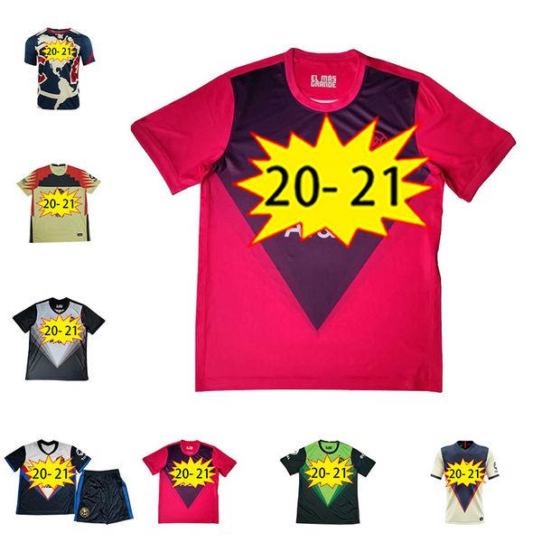 

thailand 2021 club america quality soccer jerseys f. vinas henry liga mx rodriguez américa jersey goalkeeper giovani home away football shi, Black;yellow