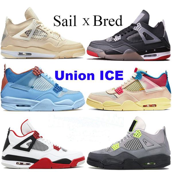 

jumpman travis 4 4s bred mens basketball shoes fire red 2020 sail black cat court purple raptors union guava ice womens sneakers trainers
