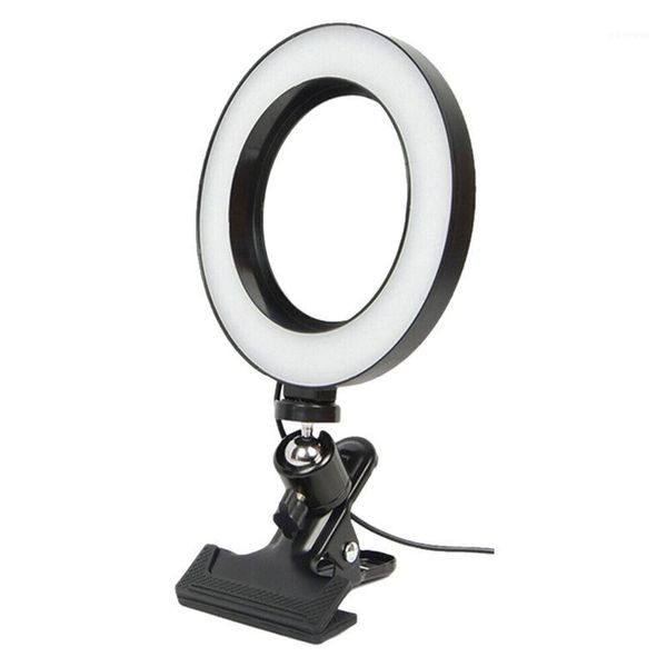 

flash heads 10 inch selfie ring light with rotary clip & phone holder for makeup live stream, led camera light1