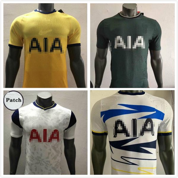 

player version 20 21 kane son bergwijn soccer jerseys 2020 2021 lucas spurs dele tottenham football shirt set ndombele uniforms, Black;yellow