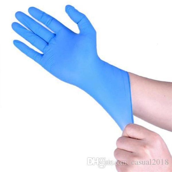 

service dishwashing disposable 100pcs/pack home gloves nitrile 2021latex catering hygiene kitchen g tezj