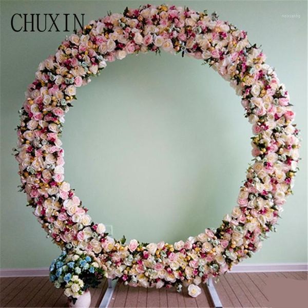 

decorative flowers & wreaths wedding artificial arch decoration flower rowhome holiday celebration stage t station road lead 1pc1